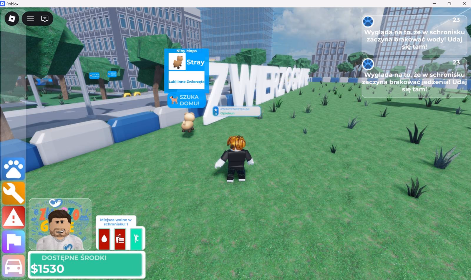 Roblox Zwierzogranie